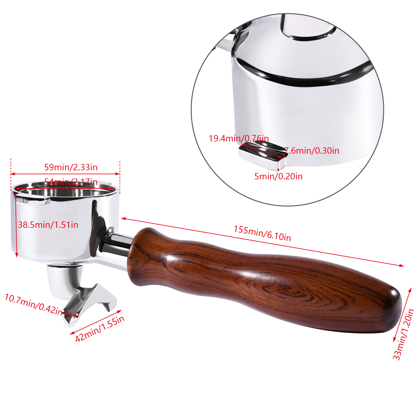 51MM Double Spout Portafilter  - огляд і ціна Delonghi Espresso Ecp3420