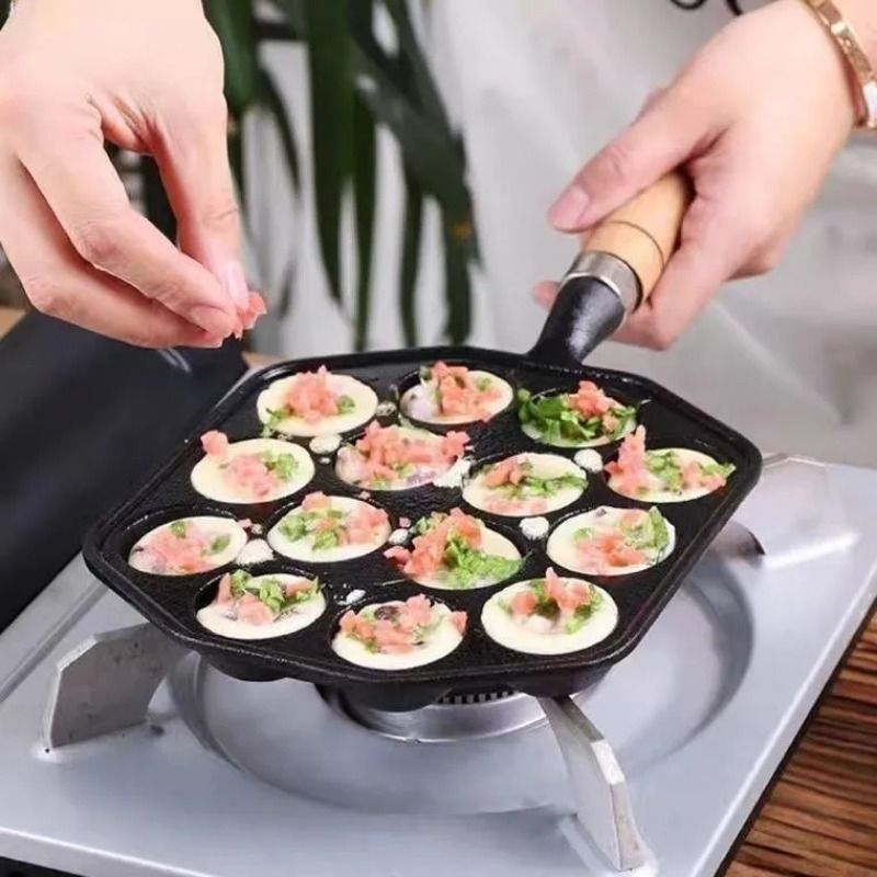 Baking Takoyaki Pan 14 Holes G - огляд і ціна Takoyaki Grill Plate