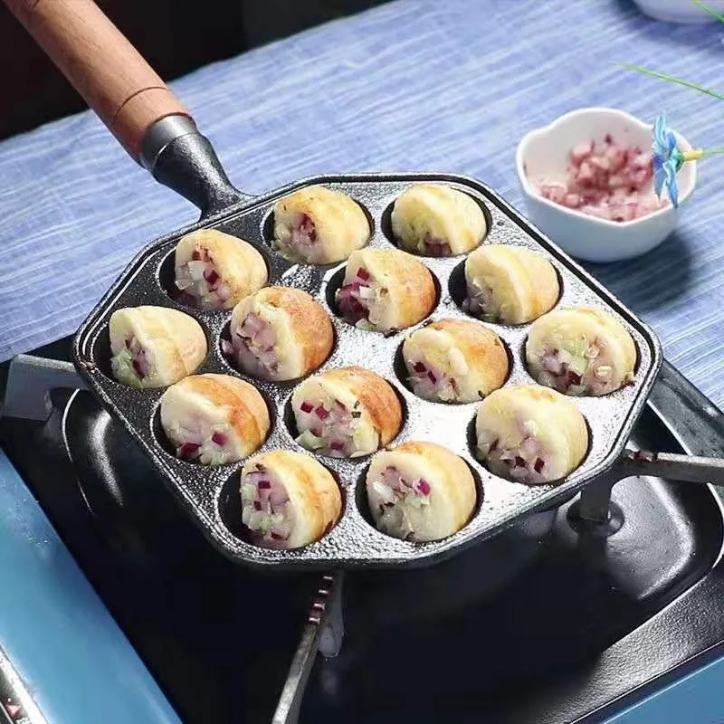 Baking Takoyaki Pan 14 Holes G - огляд і ціна Takoyaki Grill Plate