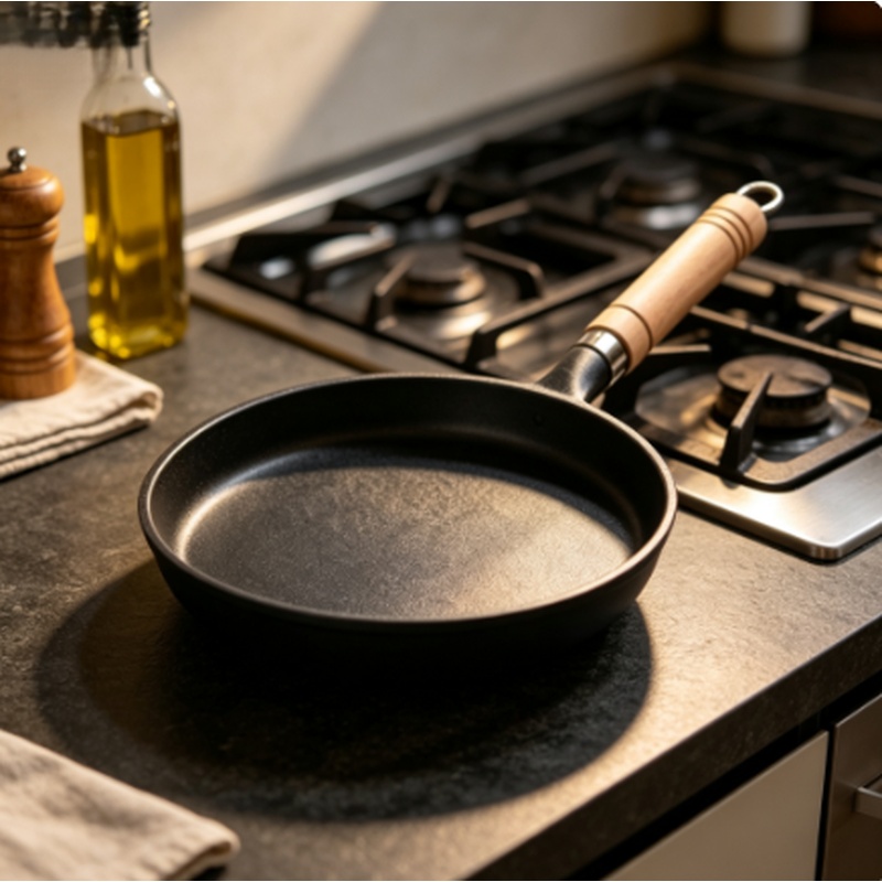 26cm Uncoated Cast Iron Skille - огляд і ціна Mini Pancake Griddle