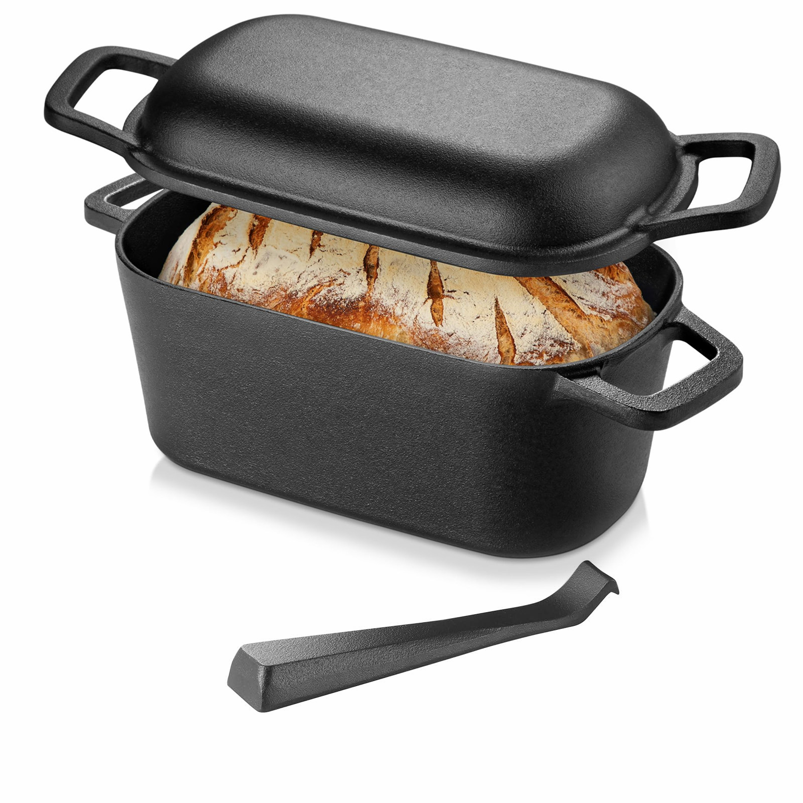 Dutch Oven For Bread Baking So - огляд і ціна Cast Iron Corn