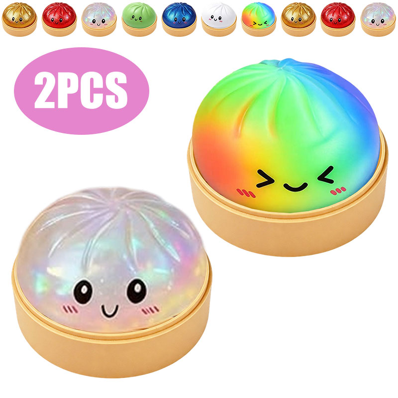 Bao Bun Squishy Toy with Bambo - огляд і ціна Bao Steamer Bamboo