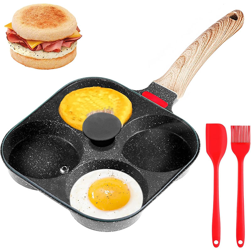 Deepened Egg Frying Pan with L - огляд і ціна Mini Pancake Griddle
