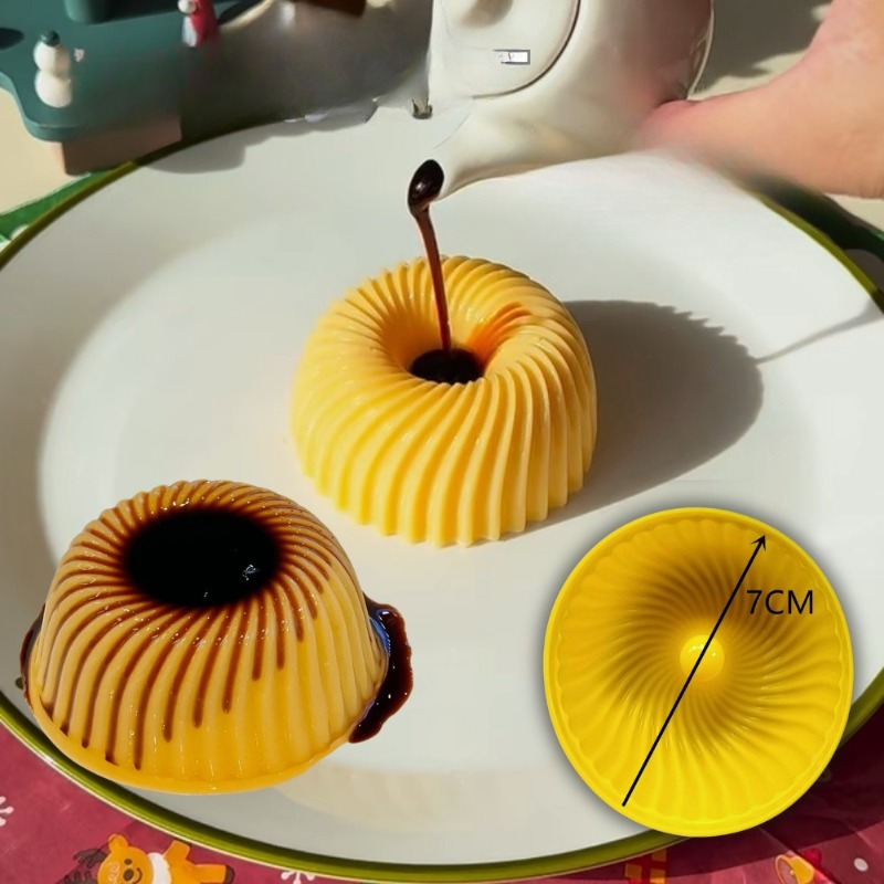 Silicone Crème Brûlée Cupcake  - огляд і ціна Donut Mold Silicone