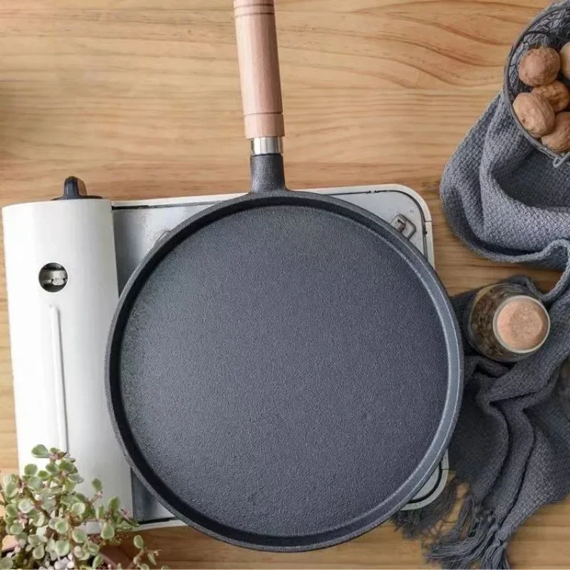 20cm Cast Iron Skillet Wooden  - огляд і ціна Cast Iron Corn
